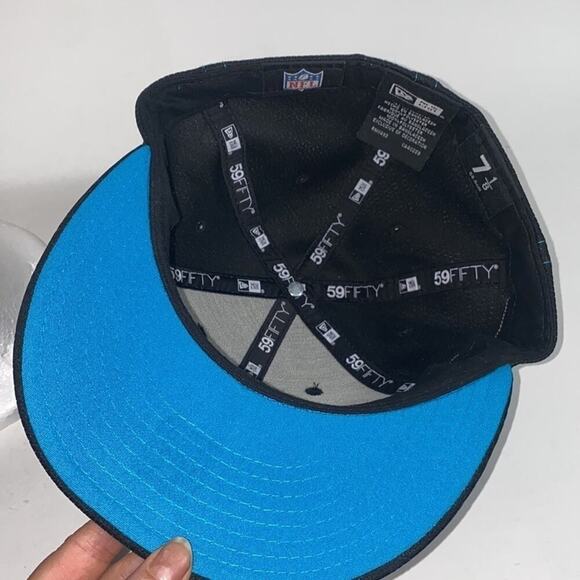 New Era NFL North Carolina Panthers fitted cap - Picture 6 of 8
